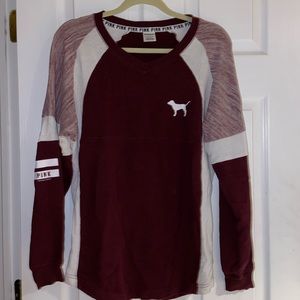 PINK Maroon Sweater